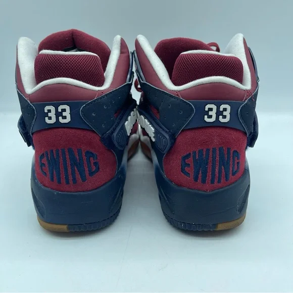 Patrick Ewing Shoes 10.5 Men’s Maroon White Rogue Lace Up High Tops